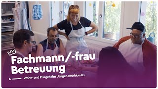 Ausbildung im sozialen Bereich als Fachmannfrau Betreuung  Lehrstellenvideo  Yousty [upl. by Ynoble]