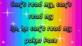 Lady Gaga  Poker Face lyrics [upl. by Graaf]