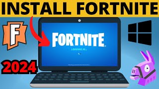 How to Download Fortnite on PC amp Laptop  Windows 11 amp 10  2024 [upl. by Seleta]