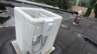 No AC Can I Get Old Sabotaged Trane Compressor to Pump pt 1 [upl. by Alahsal659]