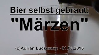 Bier selbst gebraut ein Märzen brauen  Hobbybrauer [upl. by Doti]