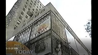 Today Show 91101  Live on NBC as Tragedy Occurred [upl. by Yar970]