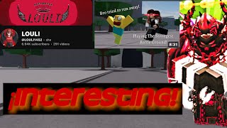 REACTING To LOULI1452’s ROBLOX TSBs Video [upl. by Ernest]