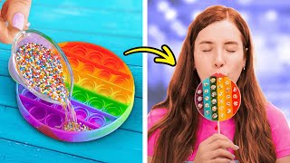 Back To School 🍭✏️ Funny New Candy Hacks For The Whole Family [upl. by Nygem]