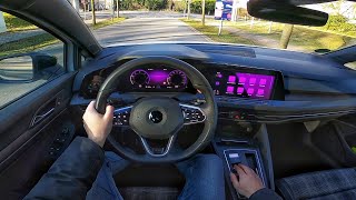 2021 VW Golf 8 GTD  pov test drive [upl. by Sheepshanks579]