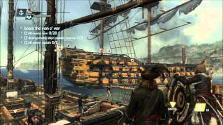 Assassins Creed 4 Incapacitate the Man o War [upl. by Radferd]