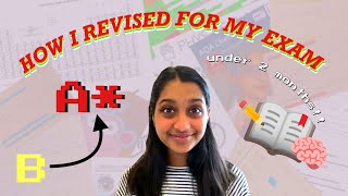 HOW I REVISED FOR MY EXAM UNDER 2 MONTHS [upl. by Ehsom]