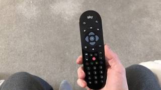 Pairing sky Q remote with tv [upl. by Asinla]