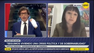 “Seguimos viviendo una crisis política y de gobernabilidad” [upl. by Enileuqaj730]