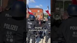 quotKomm doch herquot CSD Wismar Gegendemo 14924 [upl. by Hisbe]