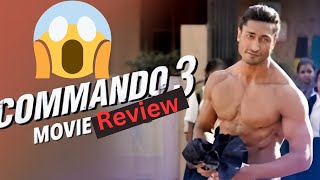 Commando 3 Movie Trailer Review 🫵🏻😱 [upl. by Olaznog928]