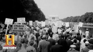 History Specials King Leads the March on Washington  History [upl. by Acemat]