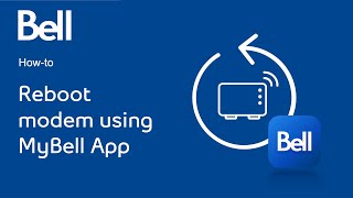How to reboot your modem using the MyBell App [upl. by Puritan911]