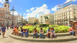 MADRID WALK incl Plaza Mayor Puerta del Sol Gran Vía and Plaza del Callao  Spain [upl. by Bourn]