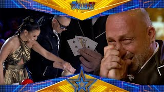 Risto SE INVENTA un TRUCO y EL MAGO gana el PASE DE ORO  Audiciones 2  Got Talent España 2022 [upl. by Onez]