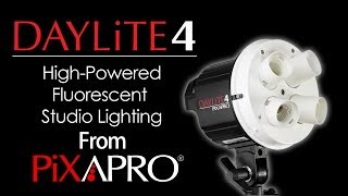 PIXAPRO Daylite4 Powerful Fluorescent Continuous Lighting [upl. by Lebezej]