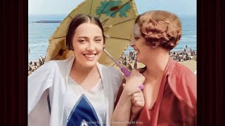 A Day at the Beach Roaring 20s Footage Restored to Life [upl. by Liborio]