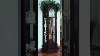 Hentschel grandfather clock chimes 9 [upl. by Atinat563]