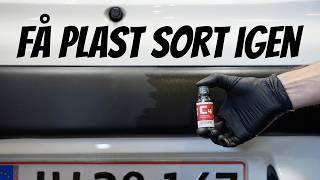 Coating af plast med Gtechniq C4  Sådan gør du [upl. by Erret]