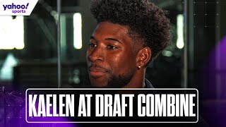 ⚾ KAELEN CULPEPPER reacts to old tape talks bigleague ambition  MLB Draft Combine  Yahoo Sports [upl. by Nayve147]