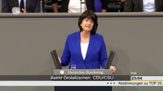 Astrid Grotelüschen Berufszulassungsregelung für Immobilienmakler Bundestag 22062017 [upl. by Alston790]