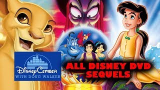 All Disney Direct to DVD Movies  Disneycember [upl. by Lertnahs]