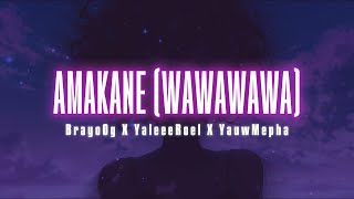 Amakane Wawawawa  BrayoOg X YaleeeRoel X YauwMepha  Lirik Video  Tiktok Hits Song 2024 [upl. by Ena]