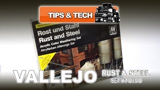 VALLEJO RUST amp STEEL 70150 WEATHERING SET [upl. by Jarrod763]