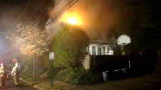 Wood Ridgenj FD 3rd Alarm House Fire Humbolt and Center sts 101709 [upl. by Karen]