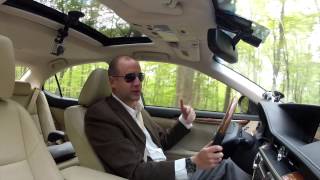 Driving Review  2013 Lexus ES 300h  Hybrid Luxury  Test Drive  Video Review [upl. by Jablon]