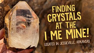 Finding Crystals at the I Me Mine in Jessieville AR [upl. by Thetos]