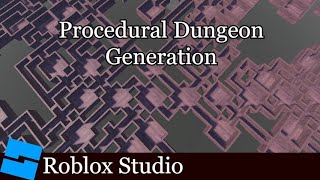 Procedural dungeon generation systems Roblox studio Tutorial [upl. by Pinto]