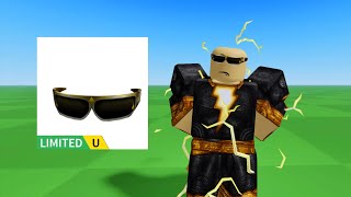 ROBLOX：免费限量UGC金色花纹墨镜的免费领取分享 [upl. by Eire]