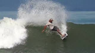 SURFING PLAYA PAVONES COSTA RICA 2022  SURF COSTA RICA PAVONES BEACH  JOSYMAR FUENTES [upl. by Tiga]