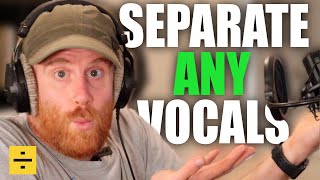 How to separate vocals from music TOTALLY FREE [upl. by Hewet]