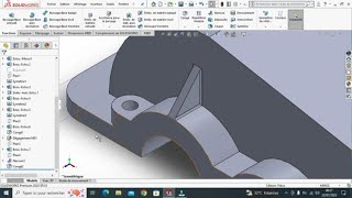 SolidWorks Tutorial for beginners Nervure How to Create a Rib [upl. by Asseram490]