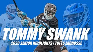 Tommy Swank 2023 Highlight  Tufts Lacrosse [upl. by Aicina]