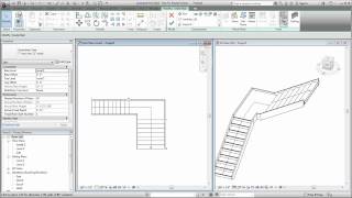 Autodesk Revit Creating a Custom Stair [upl. by Chiaki]