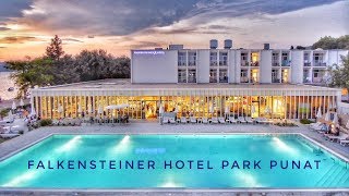 Falkensteiner Hotel Park Punat by drone Krk Croatia [upl. by Osyth524]