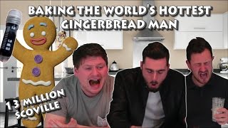 Baking Gingerbread Men with 13 Million Scoville Extract [upl. by Gustin123]