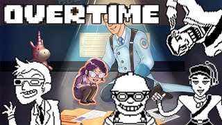 OVERTIME TF2 x Undertale FanGame [upl. by Lura]