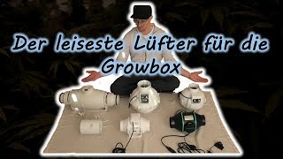 Test Der leiseste Lüfter für die Selbstversorgung 🥦  Growbox Abluft leise  Privater Eigenanbau [upl. by Yelrahc]