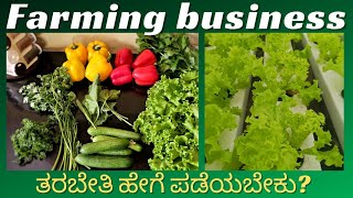 Urban Farming Business ತರಬೇತಿ  Hydroponics Training In Bengaluru [upl. by Dawaj731]