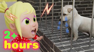 Lava And The Puppy  Marys Nursery Rhymes  2 Hours Of Songs Playlist [upl. by Etnovaj]