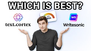 TextCortex vs WriteSonic  Whats the best AI writing tool in 2024 [upl. by Ellirpa]