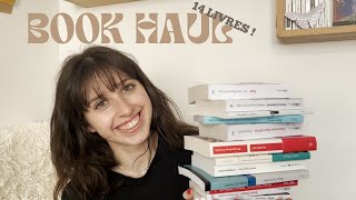 BOOK HAUL  14 livres à lire  📚 [upl. by Yllop136]