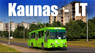 KAUNAS TROLLEYBUS 2014 [upl. by Ahsinik783]