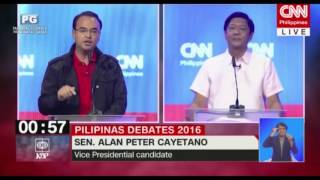 Cayetano and Marcos on political dynasty [upl. by Conroy570]