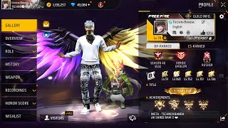 FREE FIRE LIVE👻GARENA FREE FIRE💀GUILD TEST LIVE [upl. by Adnovay695]