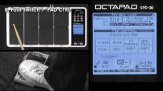 OCTAPAD SPD30 quotPhrase Loopquot Tutorial part 2 [upl. by Kafka73]